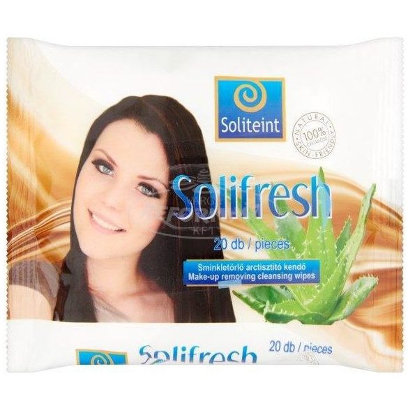 Soliteint solifresh sminktörlő kendő 20x