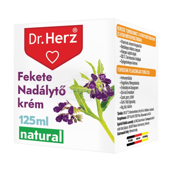 Dr Herz Natural Fekete nadálytő krém 125ml
