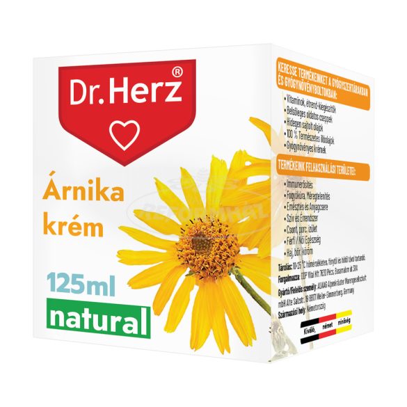 Dr Herz Natural Árnika krém 125ml