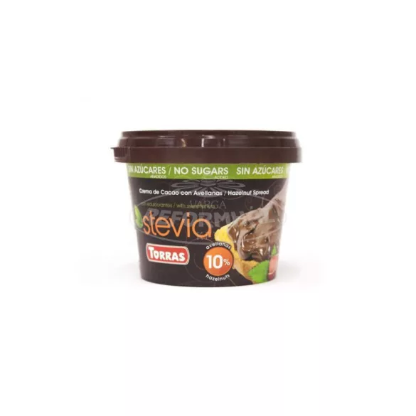 Torras Mogyorókrém steviával gluténmentes,diabetikus 200g