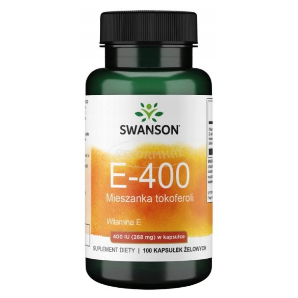 Swanson E-400 vitamin kapszula 100x