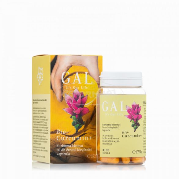 GAL Biocurcumin+ gyömbér 225mg kapszula 30x