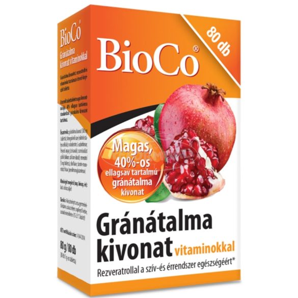 BioCo Gránátalma kivonat tabletta 80x
