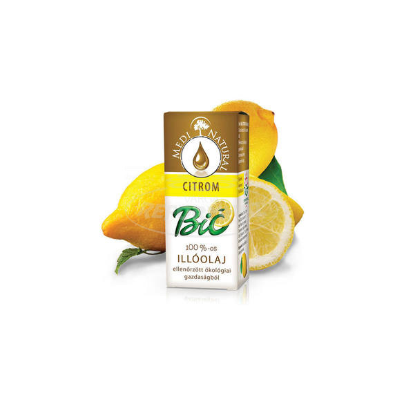 Medinatural illóolaj Bio Citrom 100% 5ml