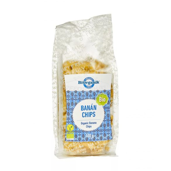 BiOrganik bio banánchips 100g