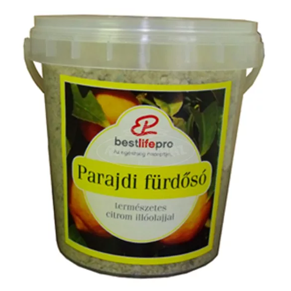 Parajdi fürdősó vödrös citrom illat 1kg