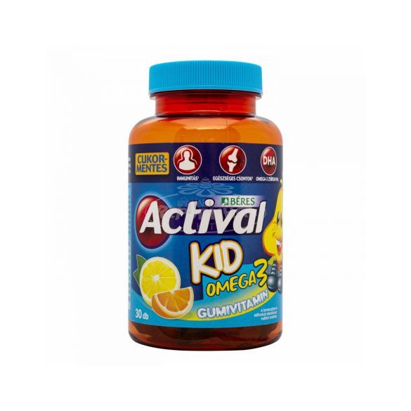 Béres Actival Kid omega3 gumivitamin 30x