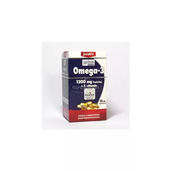 Jutavit Omega-3 1200mg halolaj + E-vitamin kapszula 40x