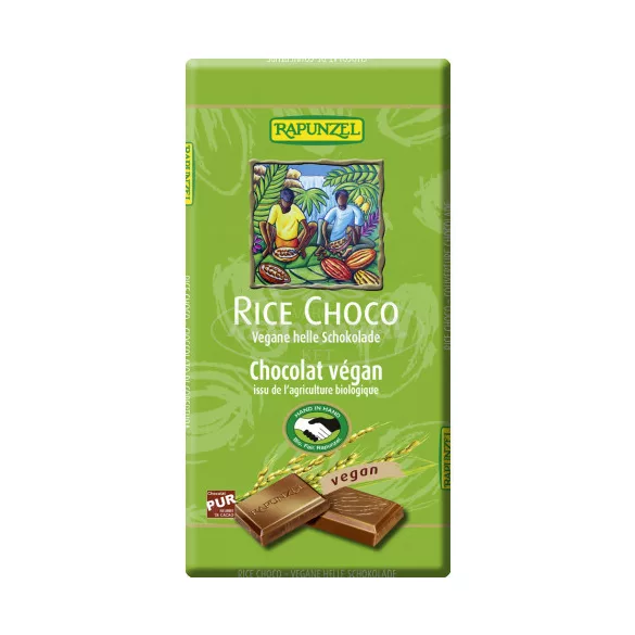 Rapunzel bio Rizstejes csokoládé 100g