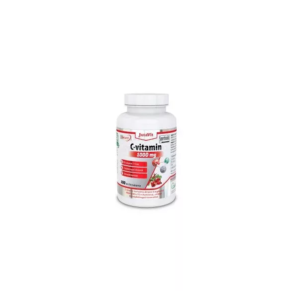 Jutavit C-vitamin 1000mg csipkebogyó D3 nyújtott hatású 100x