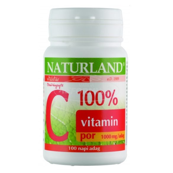 Naturland C vitamin por 100% 100g