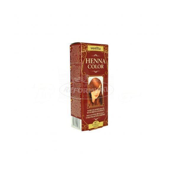 Henna Color krémhajfesték 117 Mahagóni 75ml