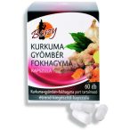   Gyógyfű Kurkuma+Gyömbér+Fokhagyma por kapszula bliszter. 60x