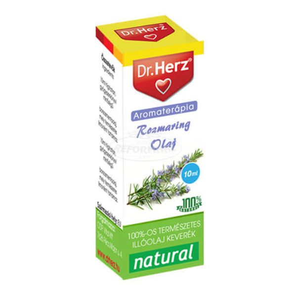 Dr Herz 100% rozmaring natural illóolaj 10ml