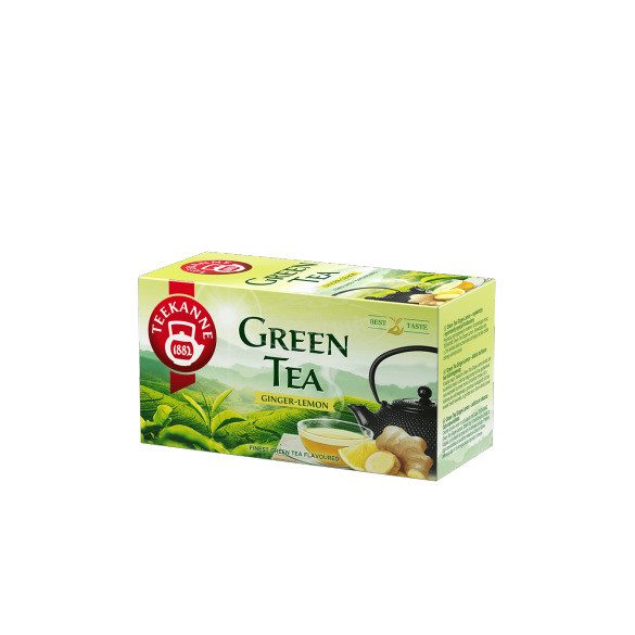 Teekanne Zöld tea gyömbér és citrom 20x