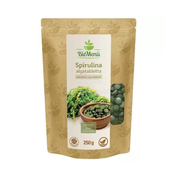 Biomenü Bio spirulina tabletta 250g