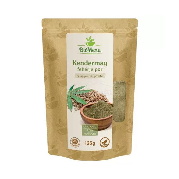 Biomenü Bio kendermag fehérje por 125g