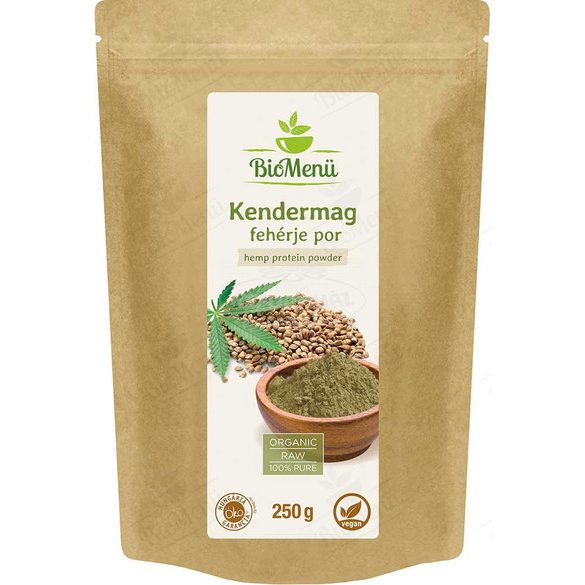 Biomenü Bio kendermag fehérje por 250g