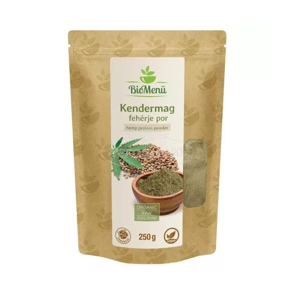 Biomenü Bio kendermag fehérje por 250g