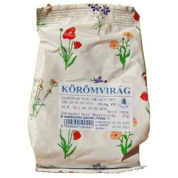 Gyógyfű tea Körömvirág szirom 20g