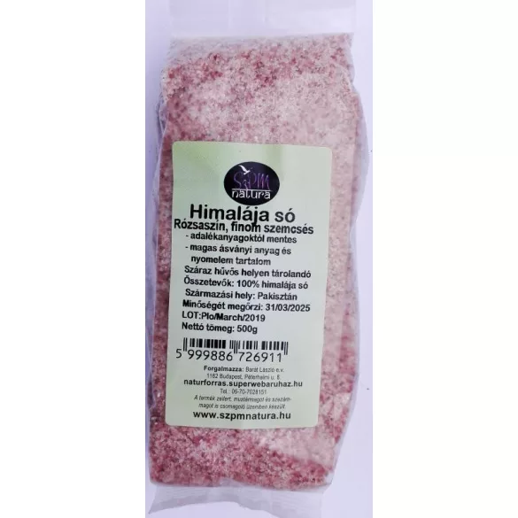 SzpM Himalája só finom rózsaszín 1kg