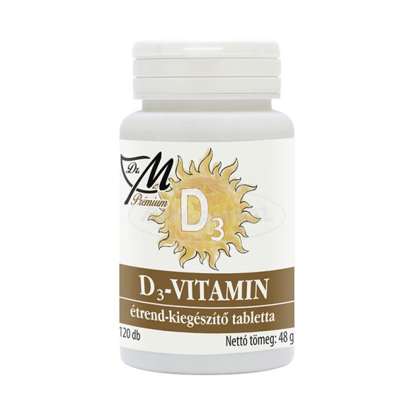 Dr.M Prémium D-3vitamin tabletta 120x