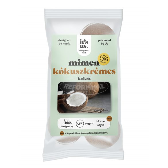 Its us Mimen keksz kókuszkrémes 150g