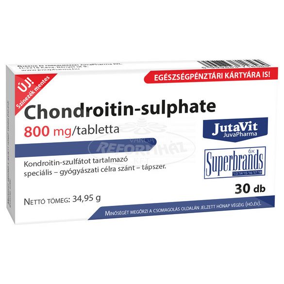 Jutavit Chondroitin-sulphate tabletta 800mg 30x