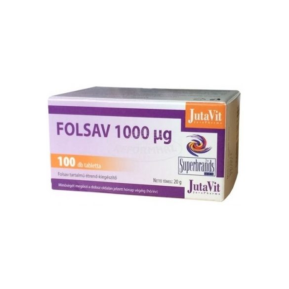 Jutavit Folsav 1000mcg 100x