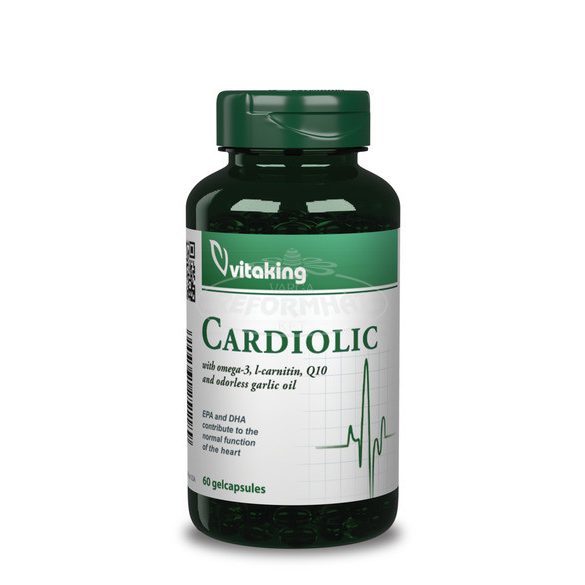 Vitaking Cardiolic+Q10+Omega3+L-carnitin 60x