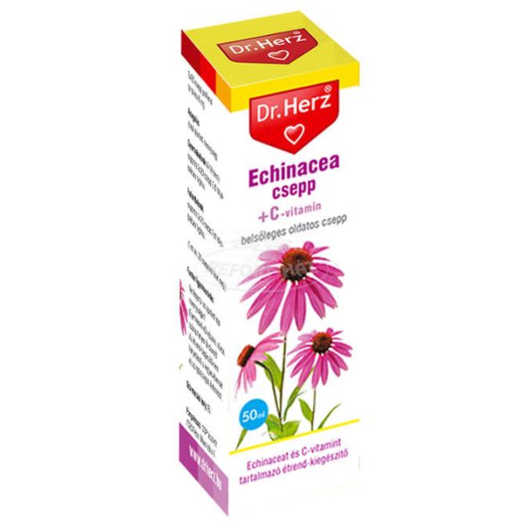Dr Herz echinacia csepp C vitaminnal 50ml