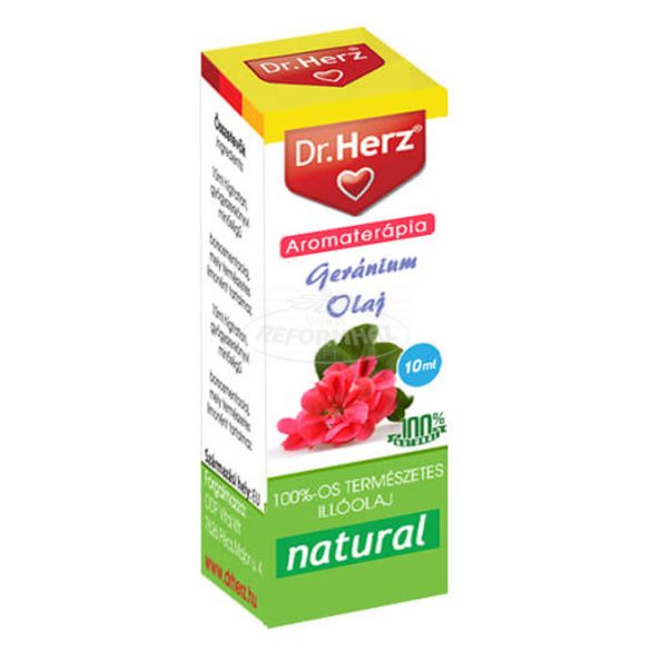 Dr Herz 100% geránium natural illóolaj 10ml