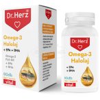 Dr Herz Omega-3 Halolaj kapszula 1000mg EPA+DHA 60x