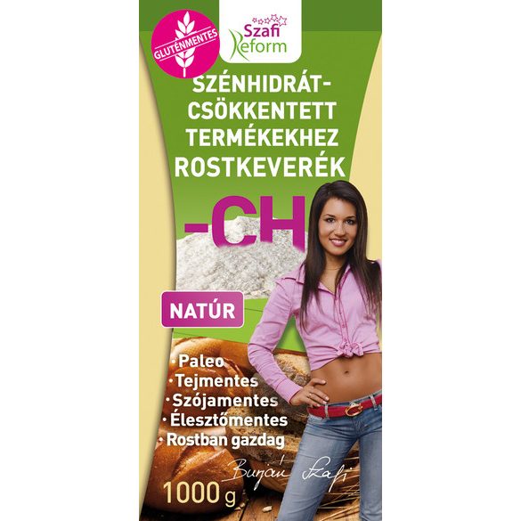 Szafi Reform szénhidrát csökkentett rostkeverék glmen 500g