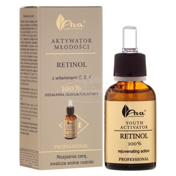 Ava Fiatalság Aktivátor Retinol Konc.ampulla 30ml