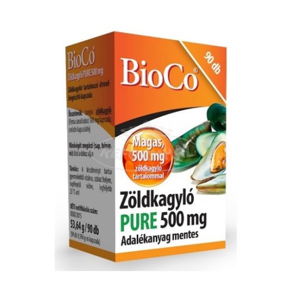 BioCo Zöldkagyló PURE 500mg 90x