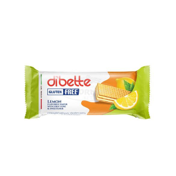 Dibette citrom ízű krémmel töltött mártatlan ostya,gm 50g