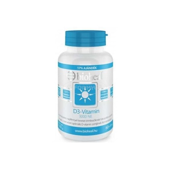Bioheal D3-vitamin 3000NE 70x