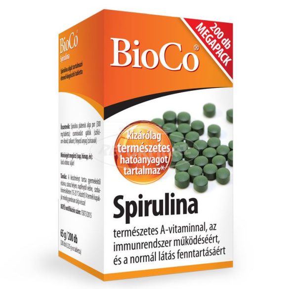 BioCo Spirulina tabletta 200x