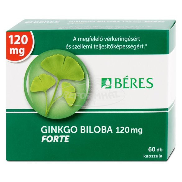 Béres Ginkgo Biloba 120mg forte kapszula 60x