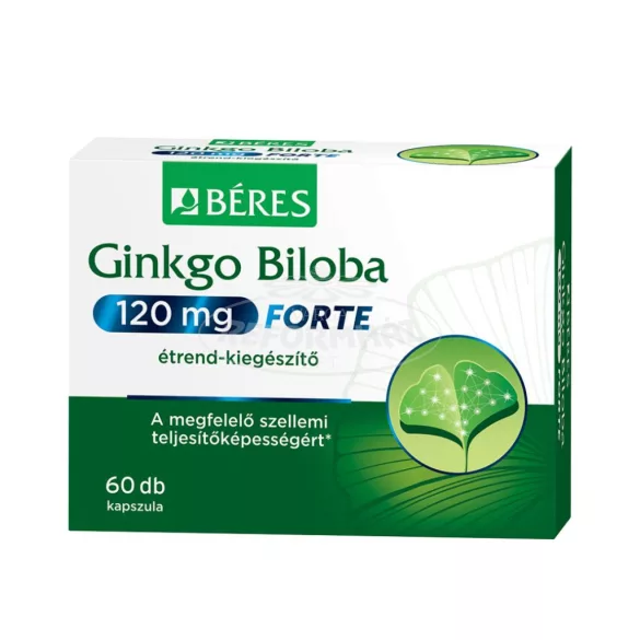 Béres Ginkgo Biloba 120mg forte kapszula 60x