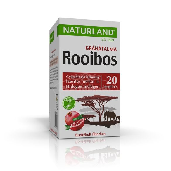 Naturland rooibos tea gránátalmával filteres 20x