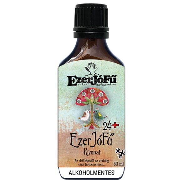 Ezerjófű Ezerjófű kivonat glicerines+24 gyógynövény 50ml