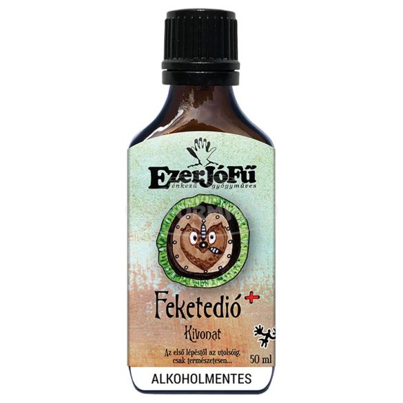 Ezerjófű Feketedió kivonat + glicerinnel 530 50ml