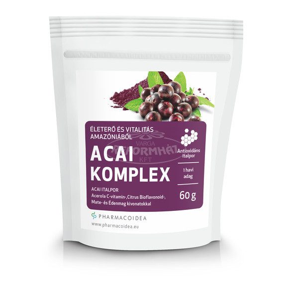 Pharmacoidea Acai komplex antioxidáns italpor 60g