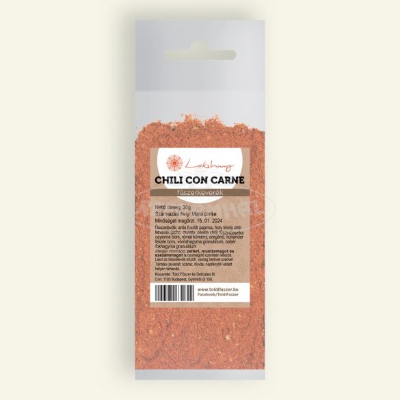 Toldi fűszerkeverék Chili Con Carne 30g