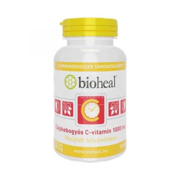 Bioheal Csipkebogyós C-vitamin 1000mg nyújtott felszív. 120x