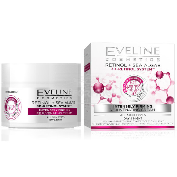 Eveline Nature Line retinol+alga feszesitő krém N/É 50ml