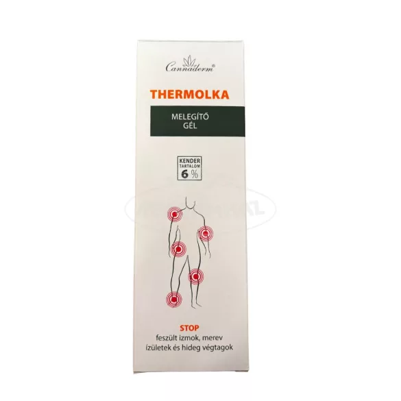 Cannaderm Thermolka melegítő gél 200ml