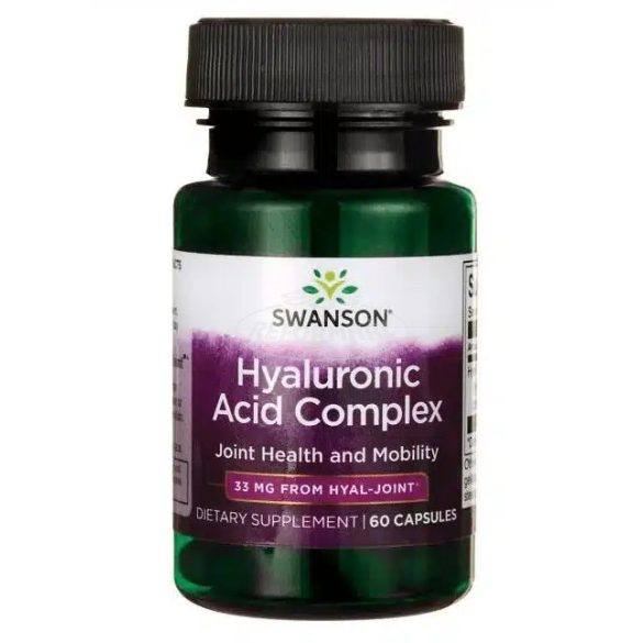Swanson hialuron komplex 33mg 60x